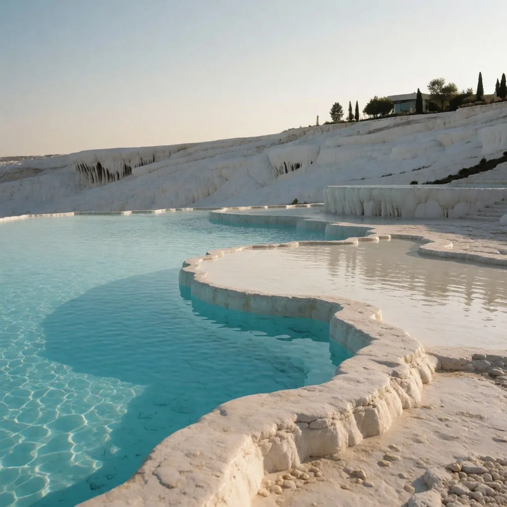 Pamukkale termal otel havuzu